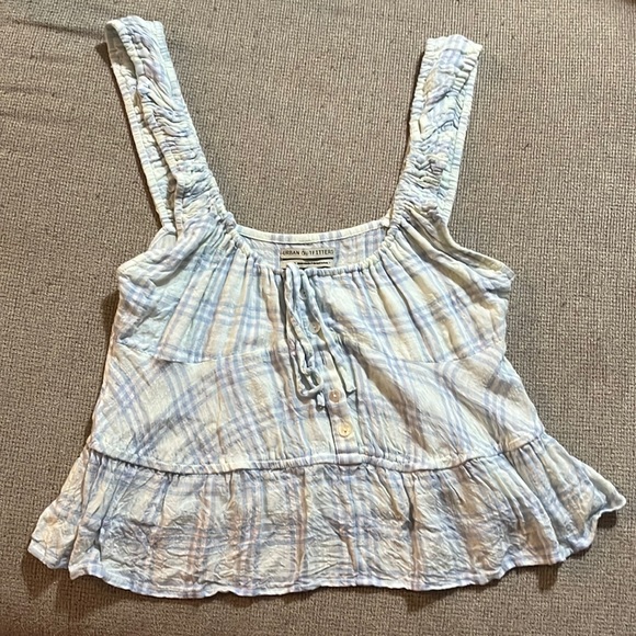Urban Outfitters Tops - Urban Outfitters Plaid Crop Top